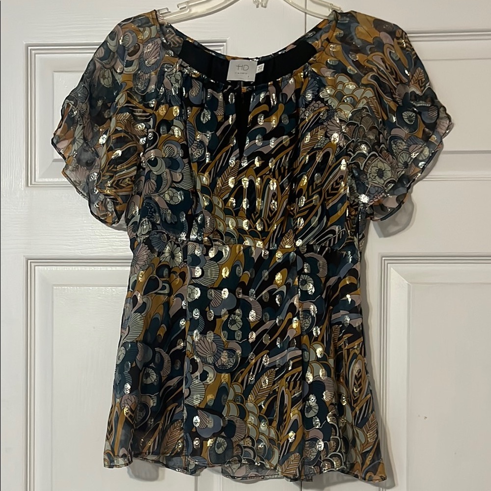 Anthropologie HD in Paris Women's Blouse
